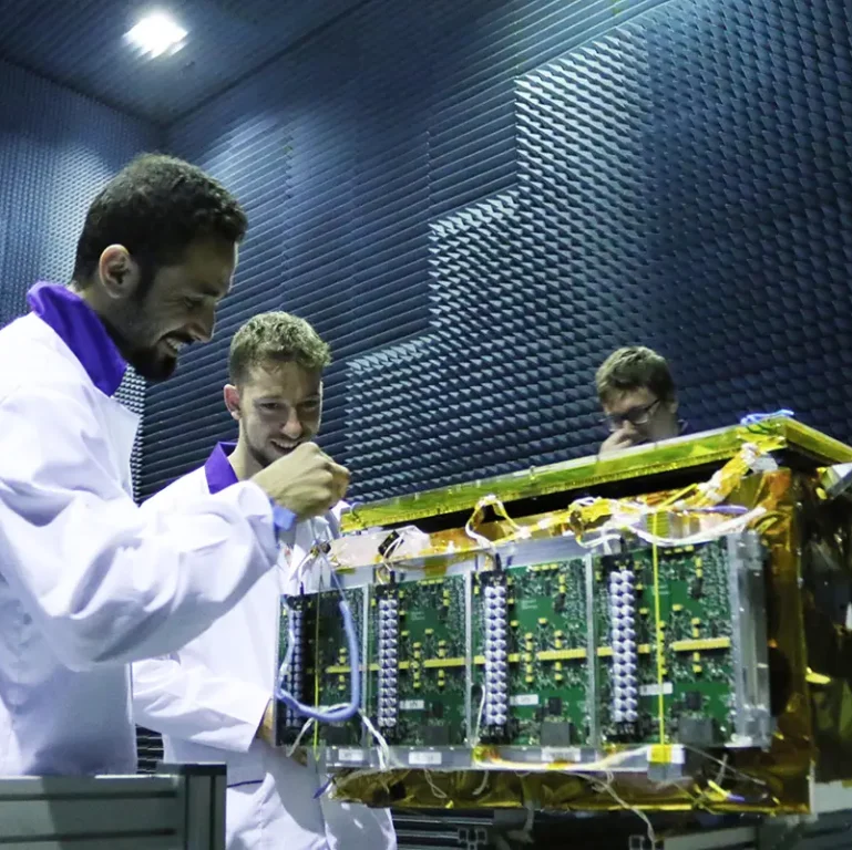 ICEYE_SAR_Satellite_Testing_in_Anechoic_Chamber_1