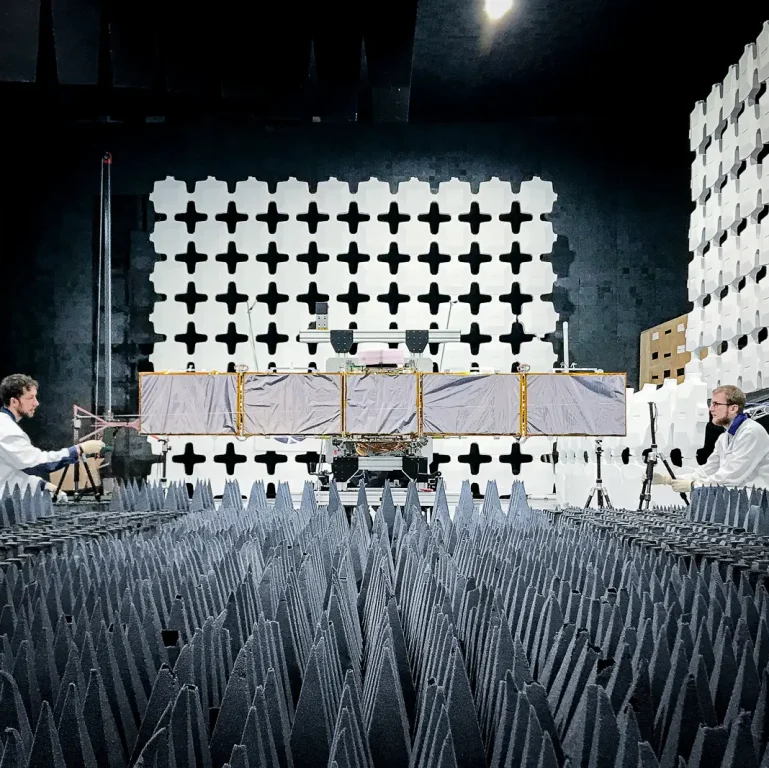 ICEYE_SAR_Satellite_Testing_in_Anechoic_Chamber_2